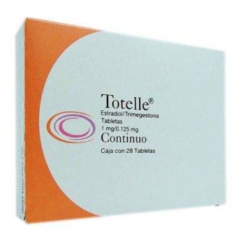 TOTELLE CONTINUO ESTRADIOL TRIMEGESTONE 1 /0.125 MG 28 TABS