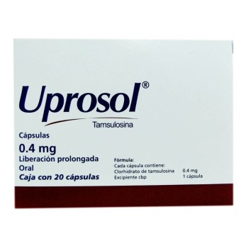 FLOMAX UPROSOL TAMSULOSIN 0.4 MG 20 CAPS