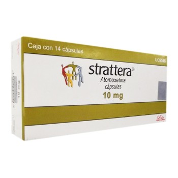 STRATTERA ATOMOXETINE 10 MG 14 CAPS