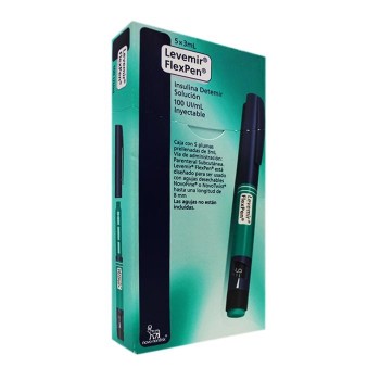 LEVEMIR FLEXPEN 5 PRE FILLED PEN 100U/3 ML