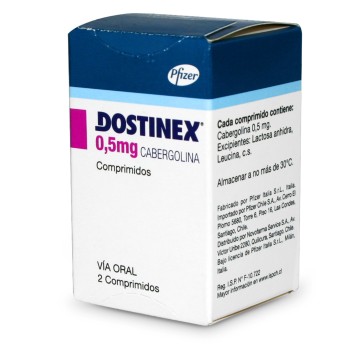 DOSTINEX CABERGOLINE 0.5 MG 8 TABS