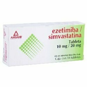 VYTORIN EZETIMIBE SIMVASTATIN GENERIC 10/20 MG 14 TABS
