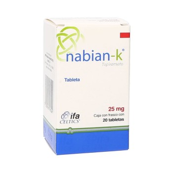 NABIAN-K TOPIROMATE 25 MG  20 TABS