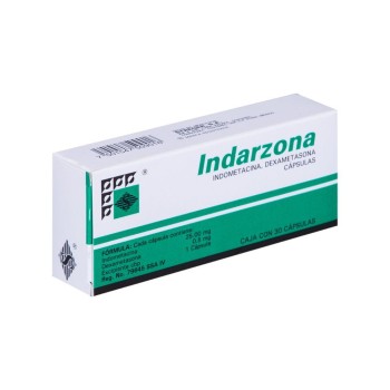 Buy INDARZONA INDOMETACIN DEXAMETAZONA 25/0.5 MG 30 CAPS INDARZONA INDOMETACIN DEXAMETAZONA 25/0.5 MG 30 CAPS