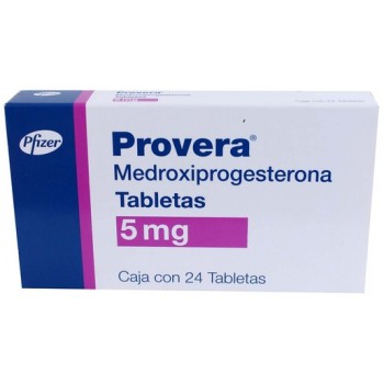 PROVERA MEDROXYPROGETERONE 5 MG 24 TABS