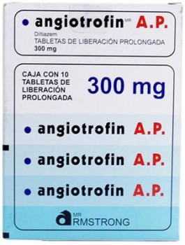 CARDIZEM ANGIOTROFIN AP DILTIAZEM 300 MG 10 TABS