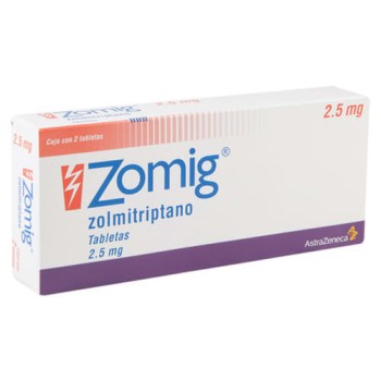 Buy ZOMIG ZOLMITRIPTAN 2.5 MG 2 TABS ZOMIG ZOLMITRIPTAN 2.5 MG 2 TABS