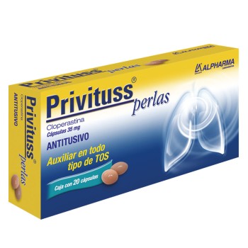 PRIVITUSS CLOPERASTINE 35 MG 20 CAPS