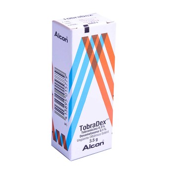 TOBRADEX TOBRAMYCIN DEXAMETHASONE OINTMENT  3.5 G