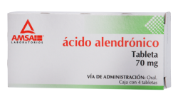 FOSAMAX ACID ALENDRONATE GENERIC 70 MG 4 TABS