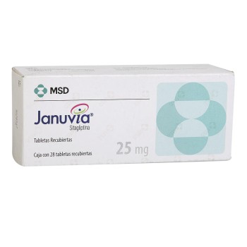 JANUVIA SITAGLIPTI 25 MG 28 TABS