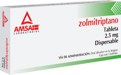 Buy ZOMIG ZOLMITRIPTAN GENERIC 2.5 MG 6 TABS ZOMIG ZOLMITRIPTAN GENERIC 2.5 MG 6 TABS