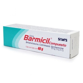 BARMICIL CREAM BETAMETHASONE CLOTRIZAMOLE GENTAMICIN 40 G
