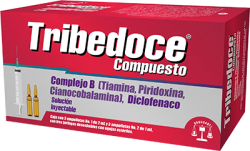 Buy TRIBEDOCE B VITAMINS + DICLOFENAC GI TRIBEDOCE B VITAMINS + DICLOFENAC GI