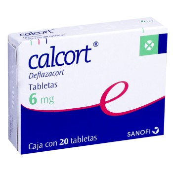 CALCORT DEFLAZACORT 6 MG 40 TABS
