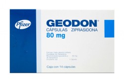 GEODON ZIPRASIDONE 80 MG 28 CAPS
