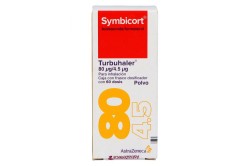 SYMBICORT BUDESONIDE INHALER 80 MCG 60 DOSES