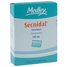 SECNIDAL SECNIDAZOLE 500 MG 8 PILLS