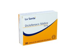 DICLOFENAC GENERIC 100 MG 20 TABS