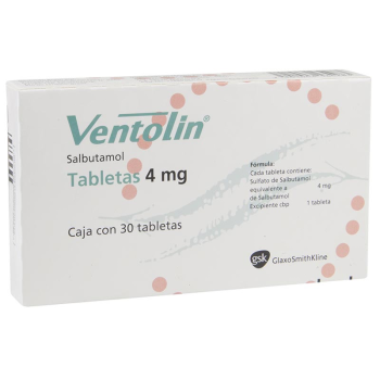VOLMAX VENTOLIN SALBUTAMOL 4 MG 30 TABS