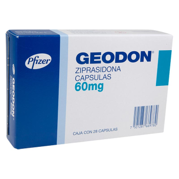 GEODON ZIPRASIDONE 60 MG 28 CAPS