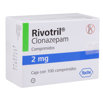 KLONOPIN RIVOTRIL CLONAZEPAM 2 MG 100 TABS