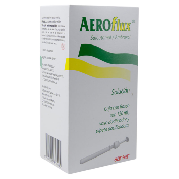 MUCOFLUX AMBROXOL SALBURAMOL SOLUTION GI 120 ML