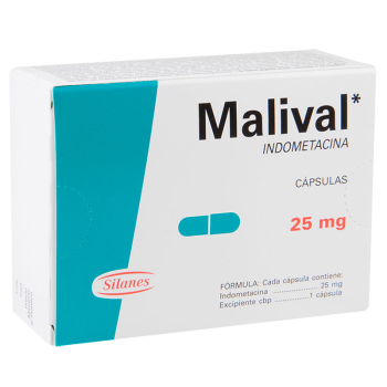MALIVAL INDOMETHACIN 25 MG 30 CAPS