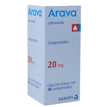 ARAVA LEFLUNOMIDE 20 MG 30 TABS