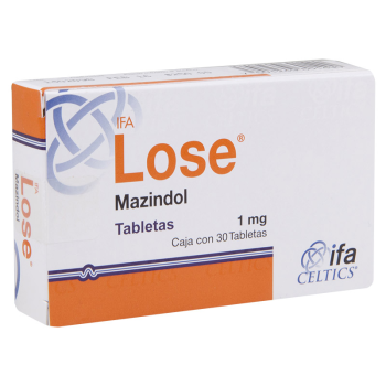 MAZINDOL LOSE-IFA 1 MG 30 TABS
