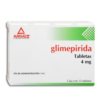 AMARYL GLIMEPRIRIDE GENERIC 4 MG 30 TABS