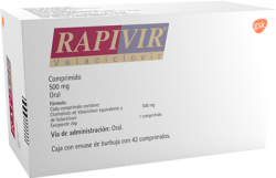 VALTREX RAPIVIR VALACYCLOVIR  500 MG 42 TABS