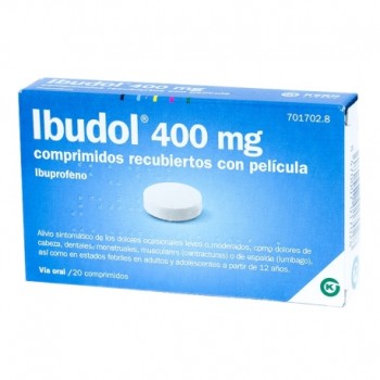 IBUPROFEN GENERIC 400 MG 20 TABS