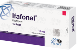 VALIUM IFAFONAL DIAZEPAM 10 MG 20 TABS