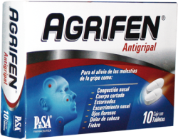AGRIFEN ACETAMINOPHEN ACETAMINOPHEN CHLORPHENIRAMINE 40 TABS