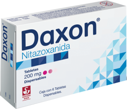 DAXON NITAZOXANIDE 200 MG 6 TABS
