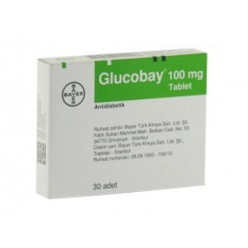 PRECOSE GLUCOBAY ACARBOSE 100 MG 30 TABS