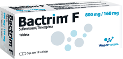 BACTRIM F SEPTRIM SEPTRA DS TRIMETHO/SULFAME 160/800MG 15 TABS