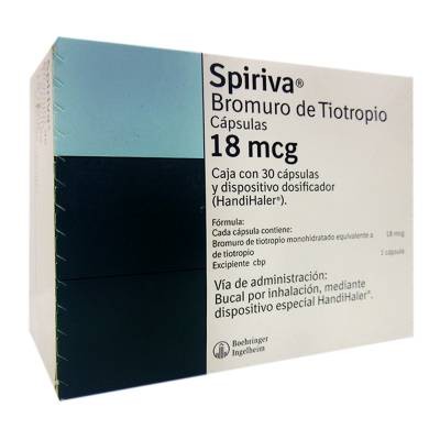 SPIRIVA 18 MCG 20 INHALATIONPOWDER HARD CAPS