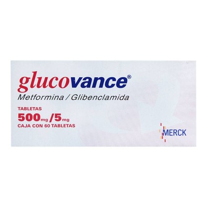 GLUCOVANCE GLYBURIDE METFORMIN 500/5 MG 60 TABS