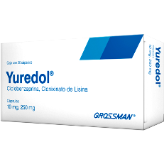 CYCLOBENZAPRINE YUREDOL 10/250 MG 30 CAPS