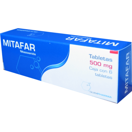 DAXON NITAZOXANIDE GENERIC 500 MG 6 TABS