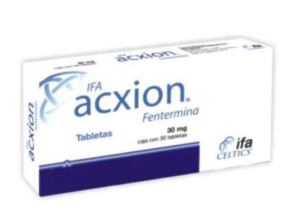 ACXION IFA PHENTERMINE 30 MG 30 TABS