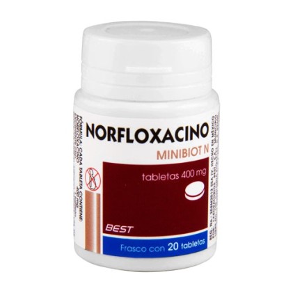 NOROXIN NORFLOXACIN GENERIC 400 MG 20 TABS
