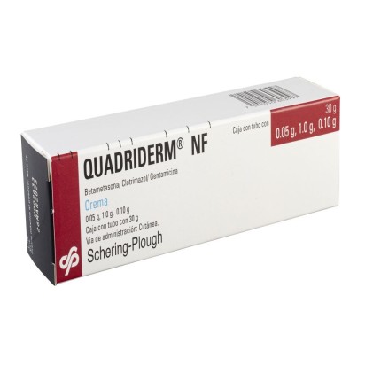 QUADRIDERM NF CREAM BETAMETHASONE/ CLOTRIMAZOLE/ GENTAMICIN 30 G