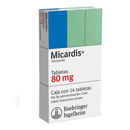 MICARDIS TELMISARTAN 80 MG 14 TABS