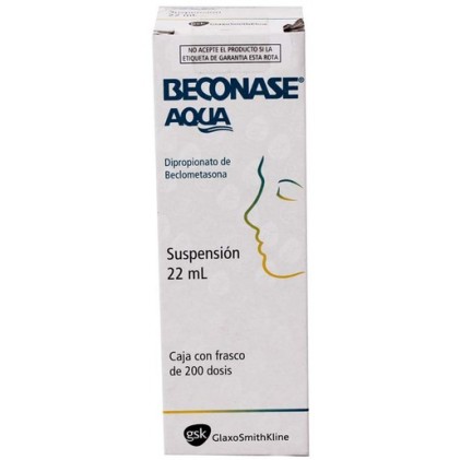 BECONASE AQUA BECLOMETHASONE 200 DOSAGES