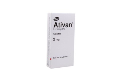 ATIVAN LORAZEPAM 2 MG 80 TABS.