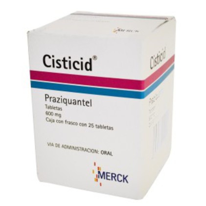 BILTRICIDE CISTICID 600 MG 25 TABS