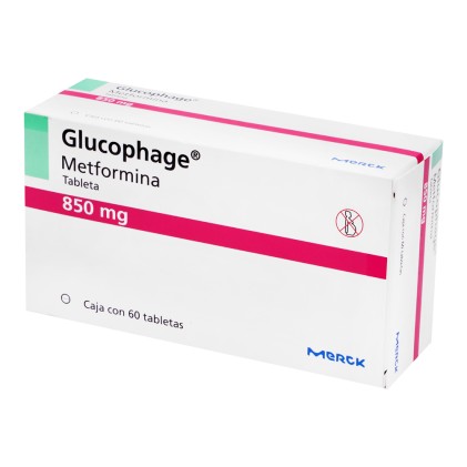 GLUCOPHAGE METFORMIN 850 MG 60 TABS
